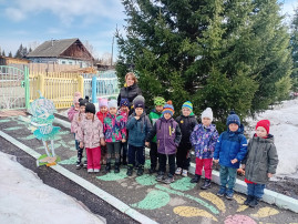 Экологическая тропа весной Экологическая тропа весной.
